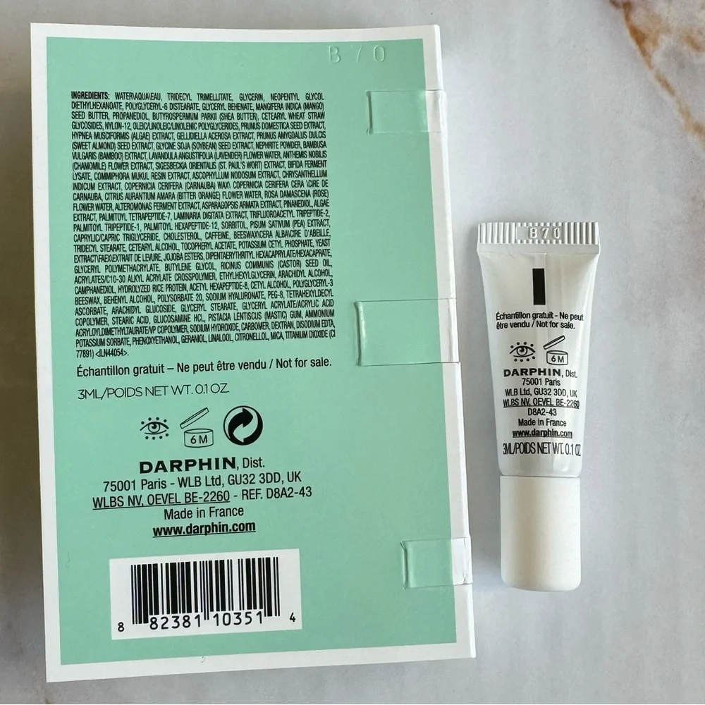 $120 Darphin Stimulskin Plus Multi-Corrective Divine Eye Cream x4 Lotion Travel